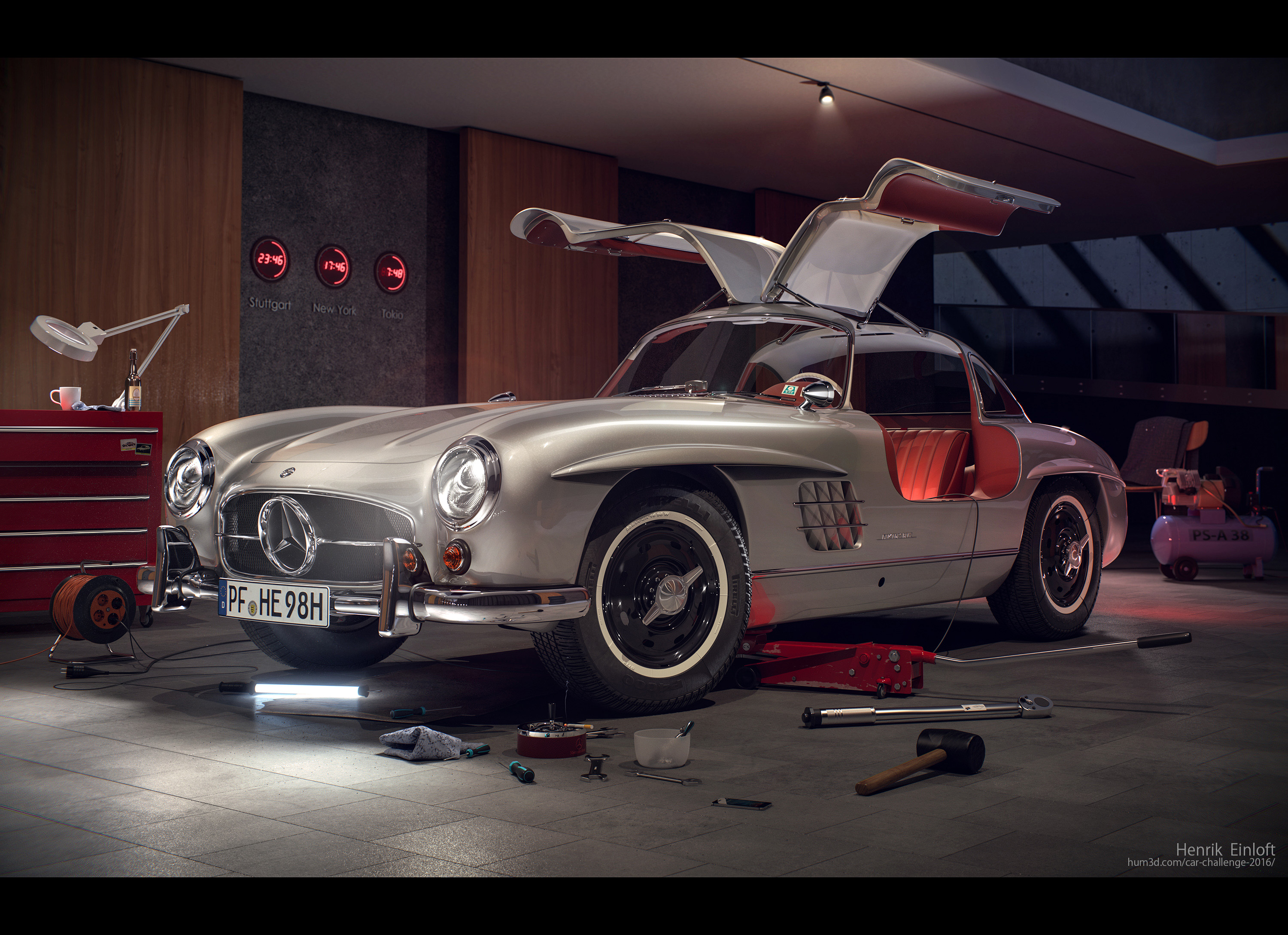 3D-Kunstwerk von Henja Einloft